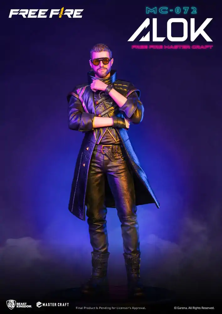 Free Fire Master Craft Statue Alok 40 cm product photo