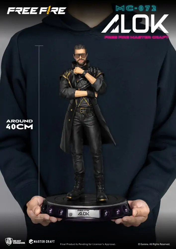 Free Fire Master Craft Statue Alok 40 cm product photo