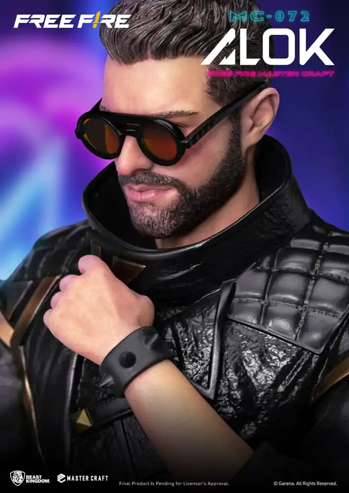 Free Fire Master Craft Statue Alok 40 cm product photo