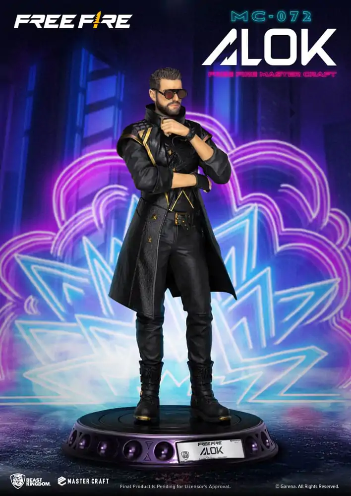 Free Fire Master Craft Statue Alok 40 cm product photo