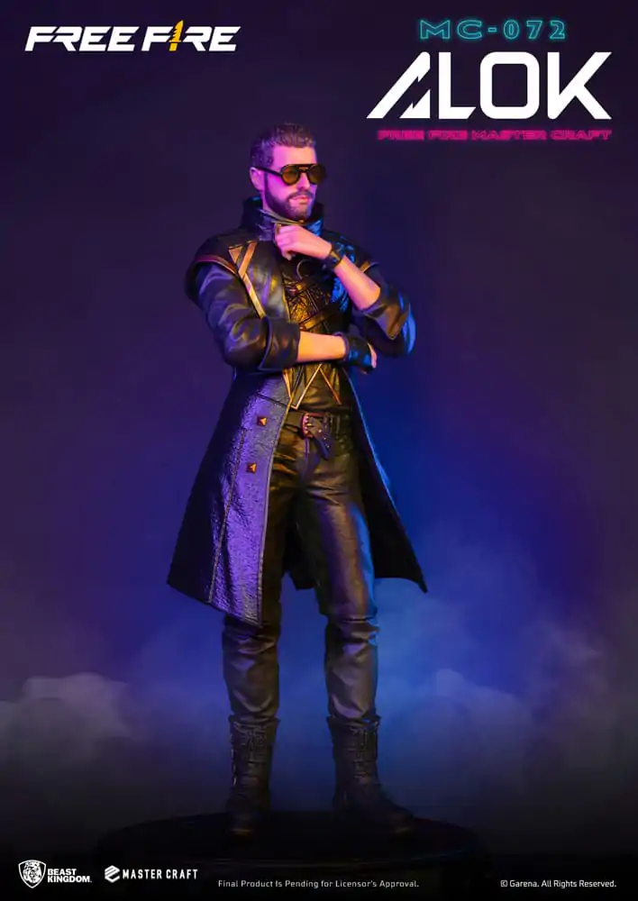 Free Fire Master Craft Statue Alok 40 cm product photo