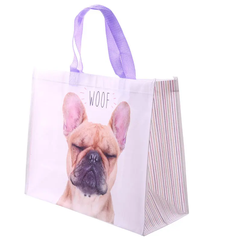 French Bulldog shopping bag product photo