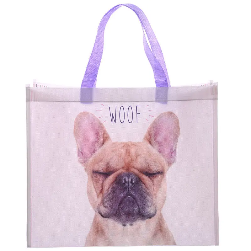 French Bulldog shopping bag product photo