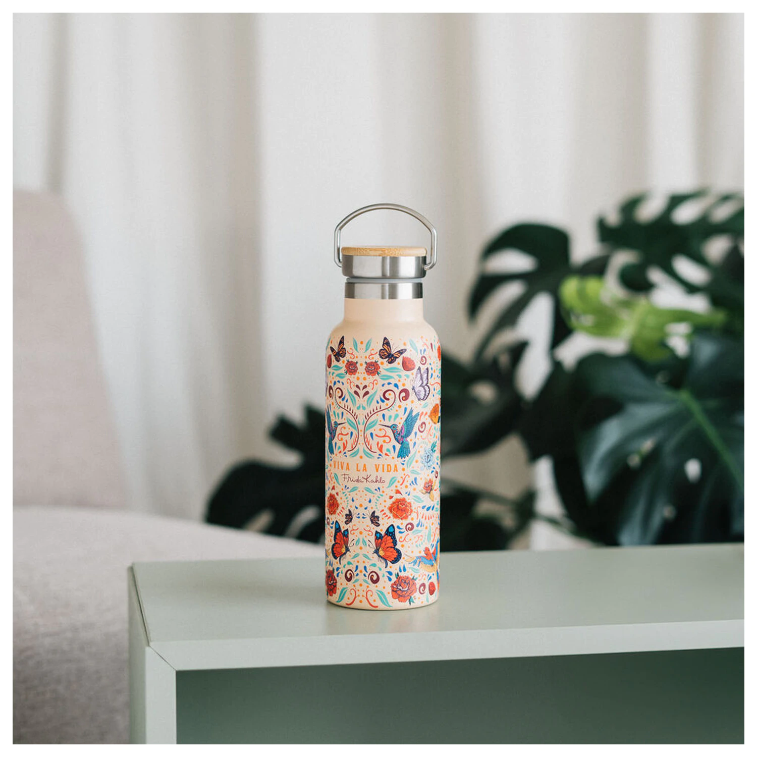 Frida Kahlo Long Live Life Stainless steel bottle 500ml product photo