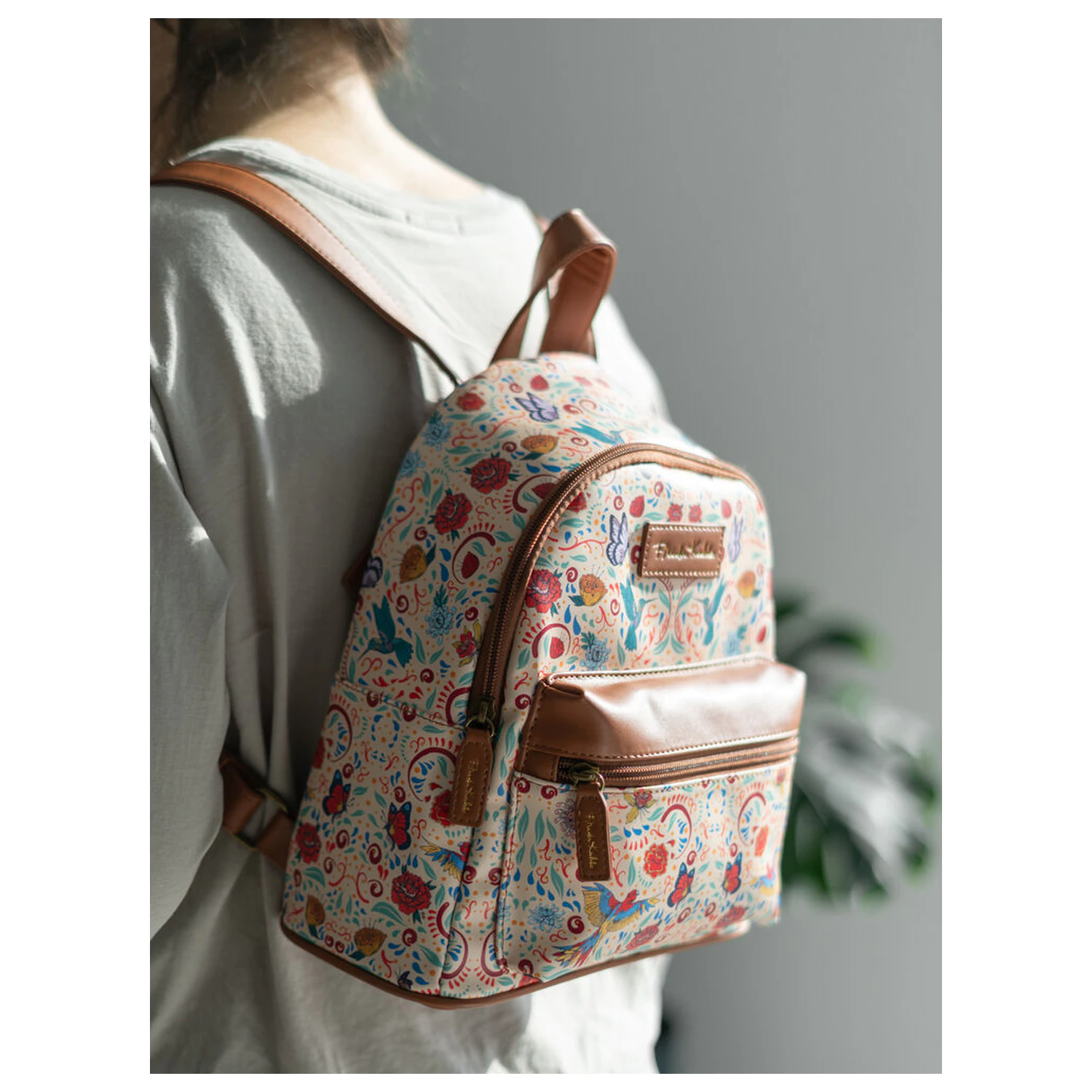 Frida Kahlo Long Live Life backpack 27cm product photo