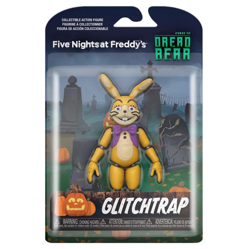 Five Nights at Freddy's Dreadbear Action Figure Glitchtrap 13 cm termékfotó