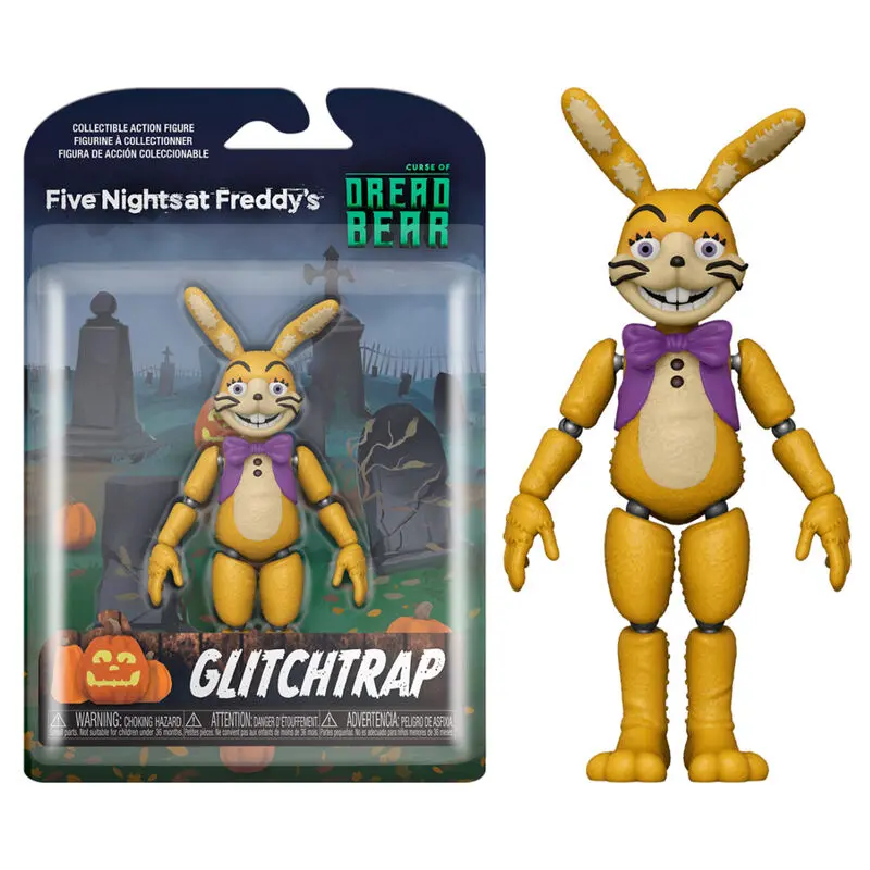 Five Nights at Freddy's Dreadbear Action Figure Glitchtrap 13 cm product photo