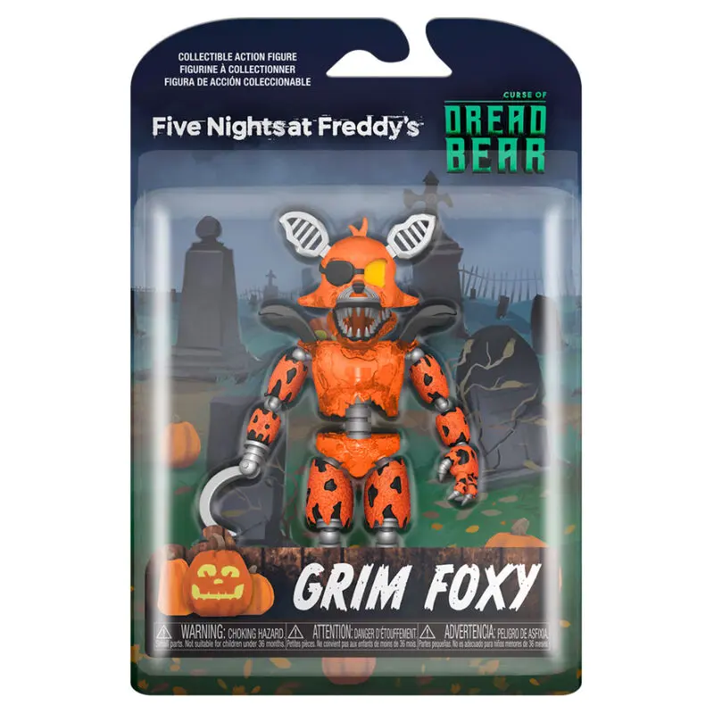 Five Nights at Freddy's Dreadbear Action Figure Grim Foxy 13 cm product photo