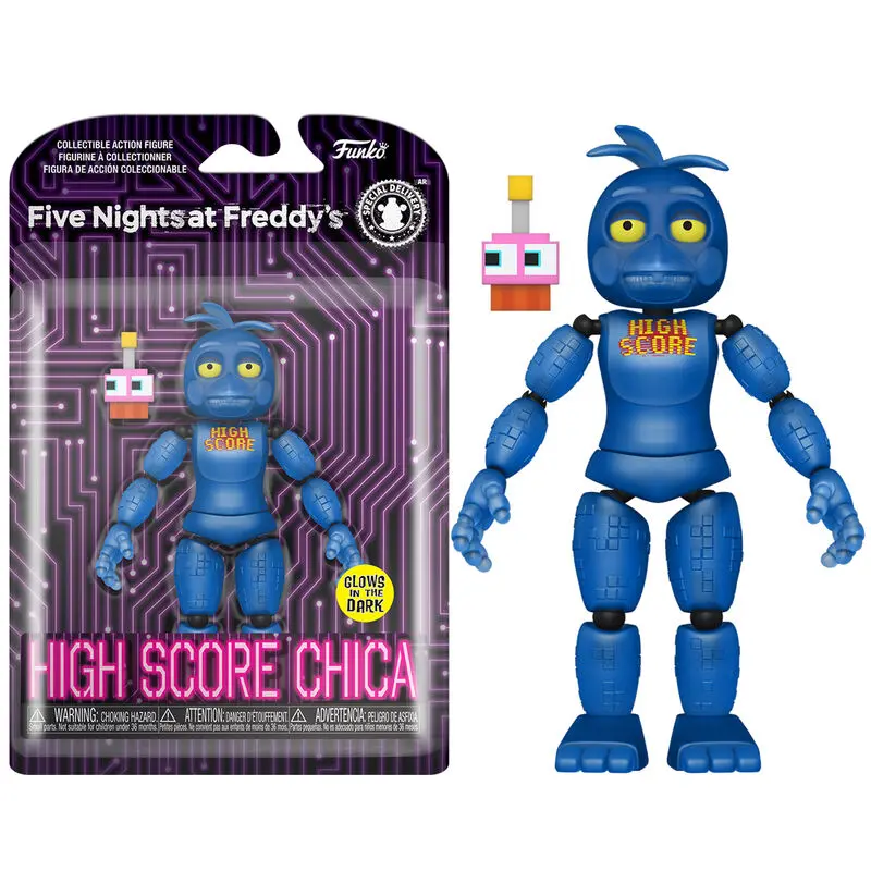 Five Nights at Freddy's Action Figure High Score Chica (GW) 13 cm termékfotó