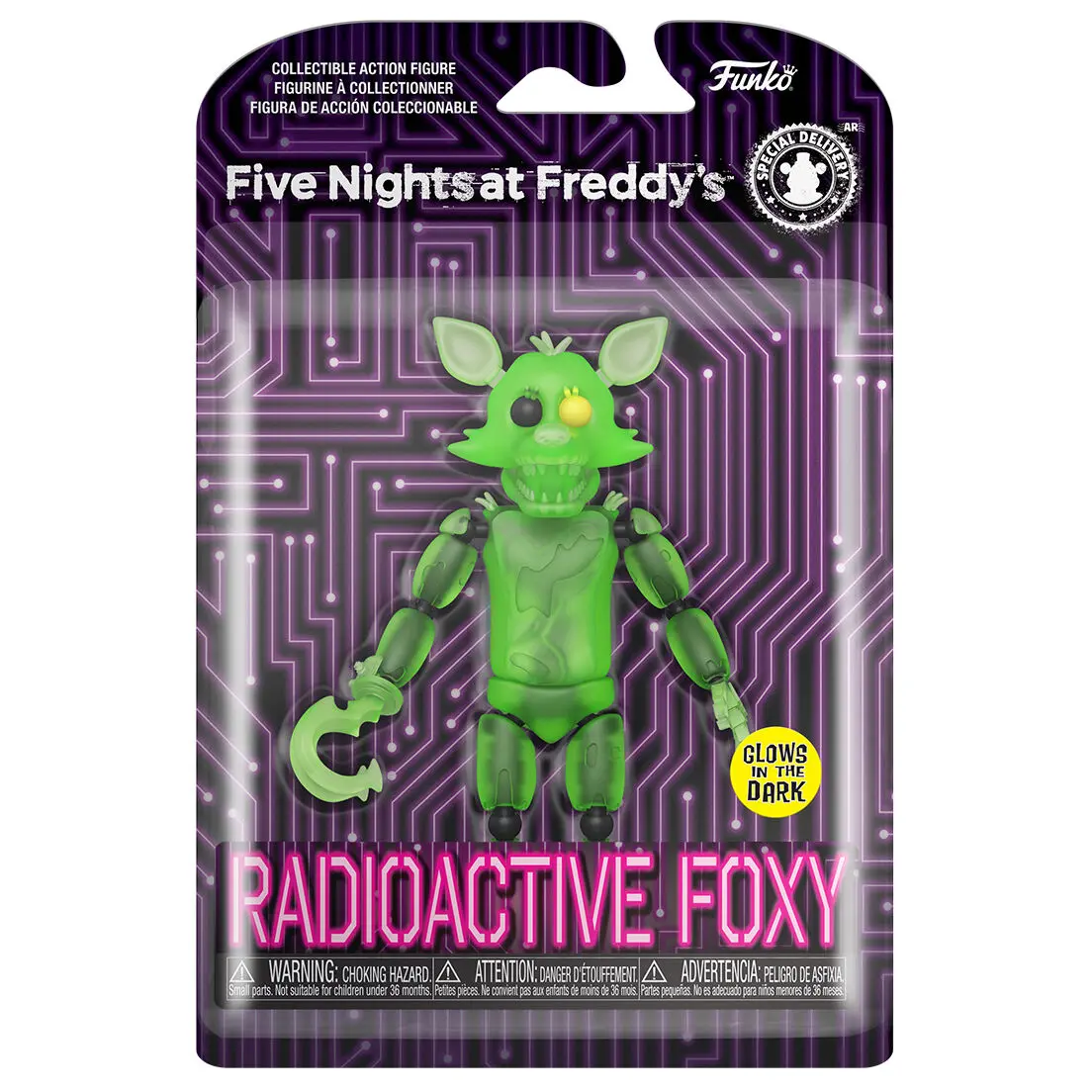 Five Nights at Freddy's Action Figure Radioactive Foxy (GW) 13 cm termékfotó