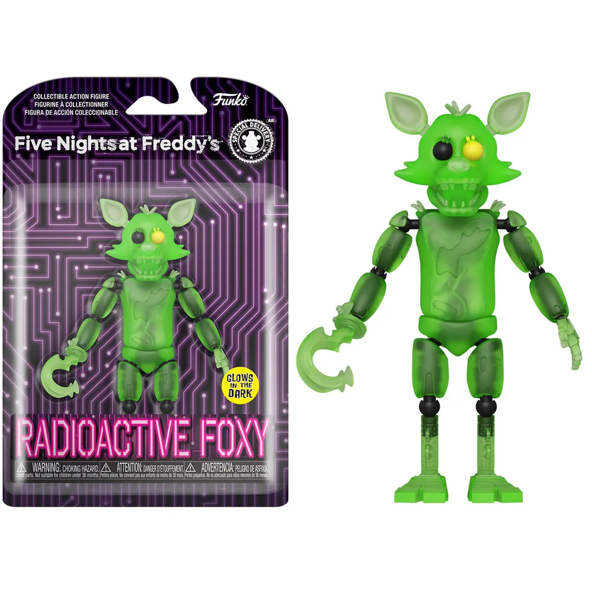 Five Nights at Freddy's Action Figure Radioactive Foxy (GW) 13 cm termékfotó