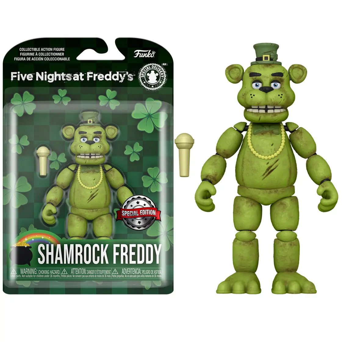 Five Nights at Freddy's Action Figure Shamrock Freddy 13 cm product photo