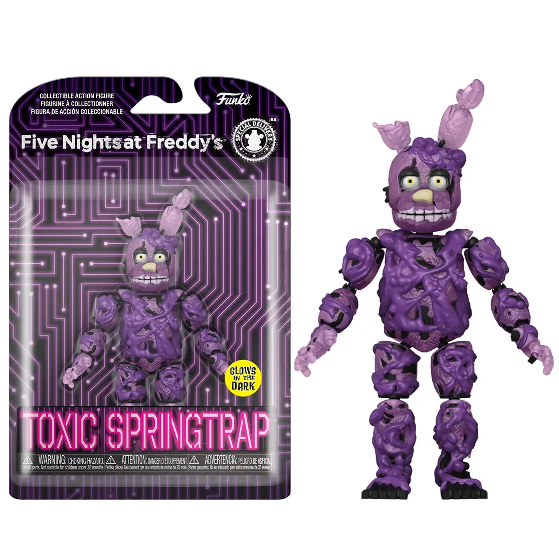 Five Nights at Freddy's Action Figure Toxic Springtrap (GW) 13 cm product photo