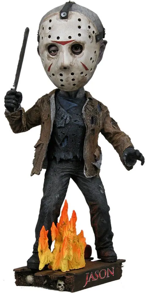 Friday the 13th Head Knocker Bobble-Head Jason 18 cm termékfotó