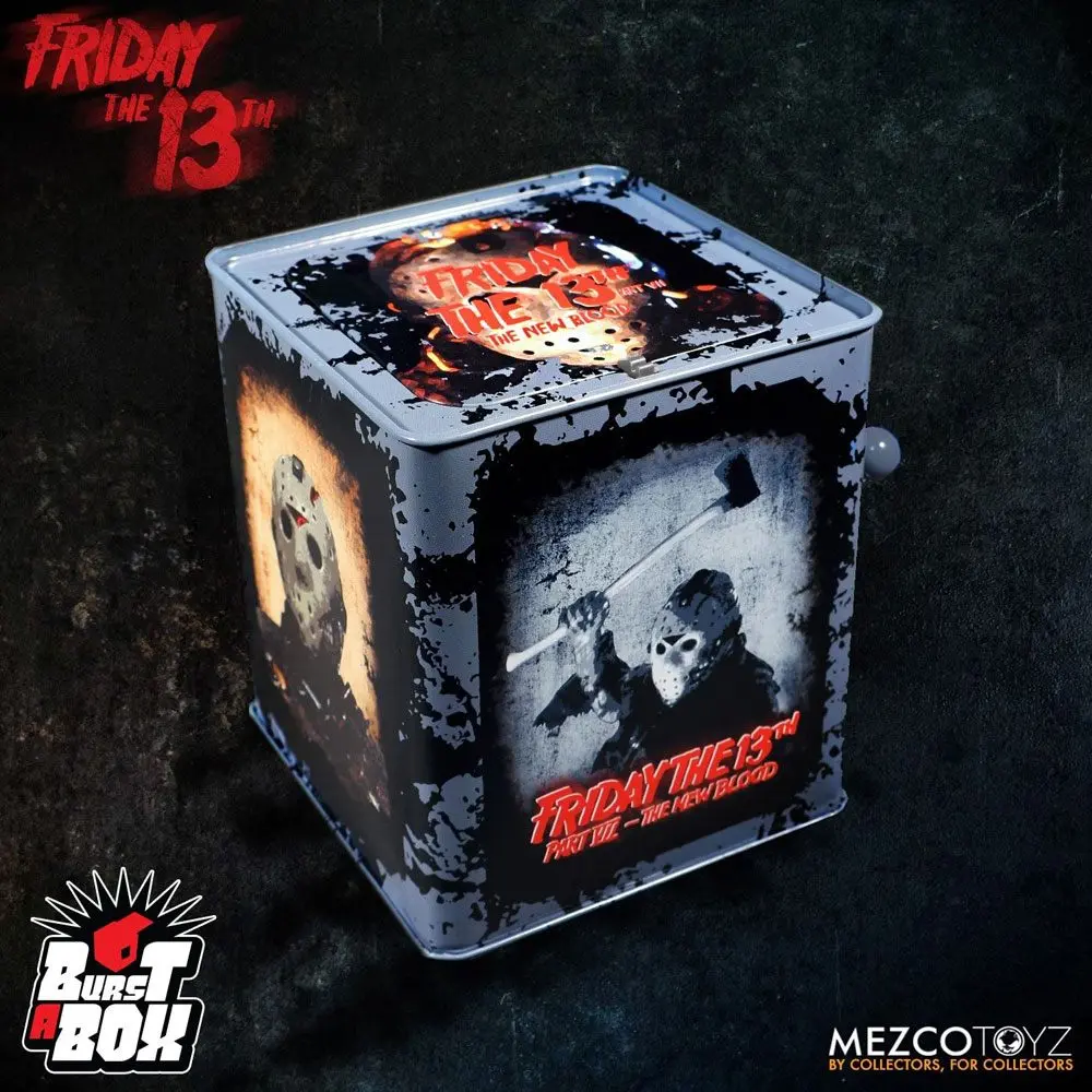 Friday the 13th Burst-A-Box Music Box Jason Voorhees 36 cm product photo