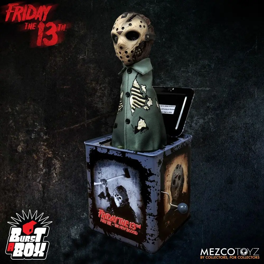 Friday the 13th Burst-A-Box Music Box Jason Voorhees 36 cm product photo