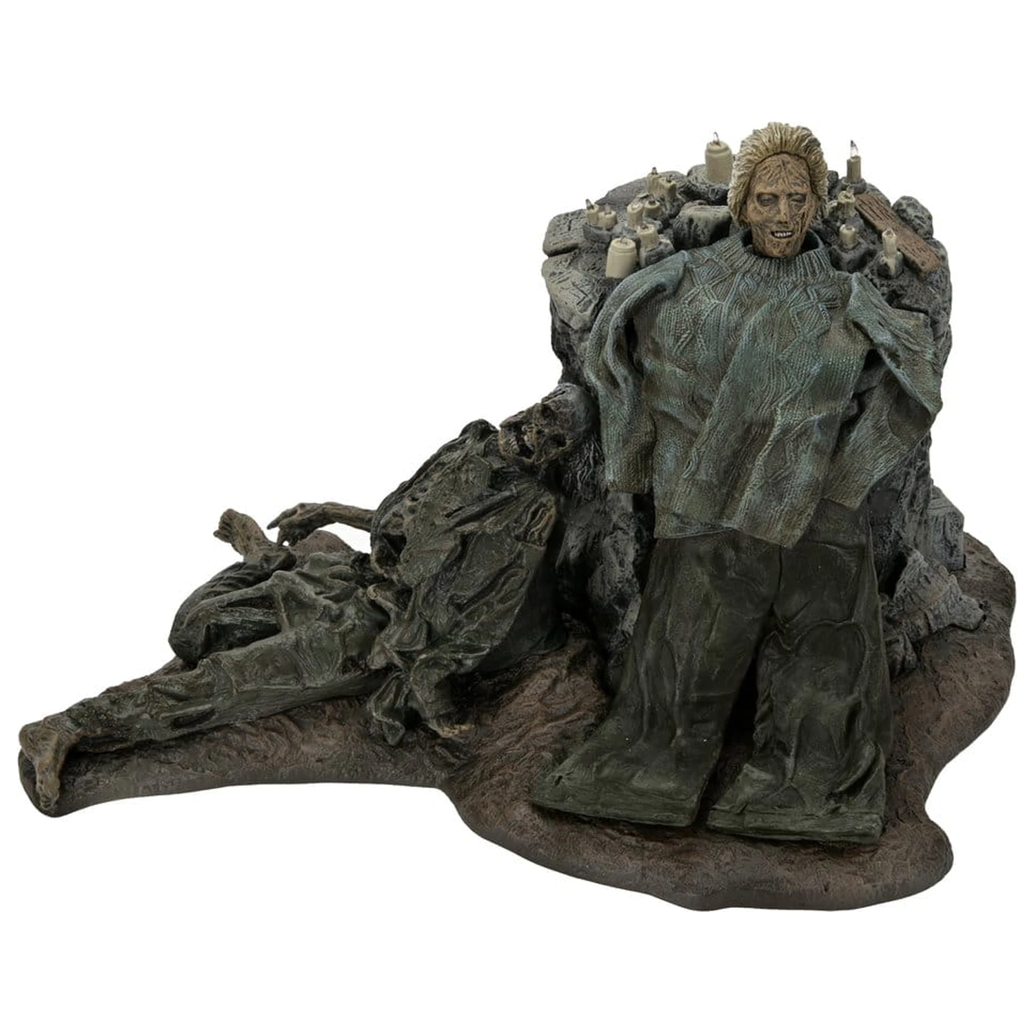 Friday the 13th: The Game Diorama Trenchcoat with Spikes Inferno Room Deluxe Set  product photo