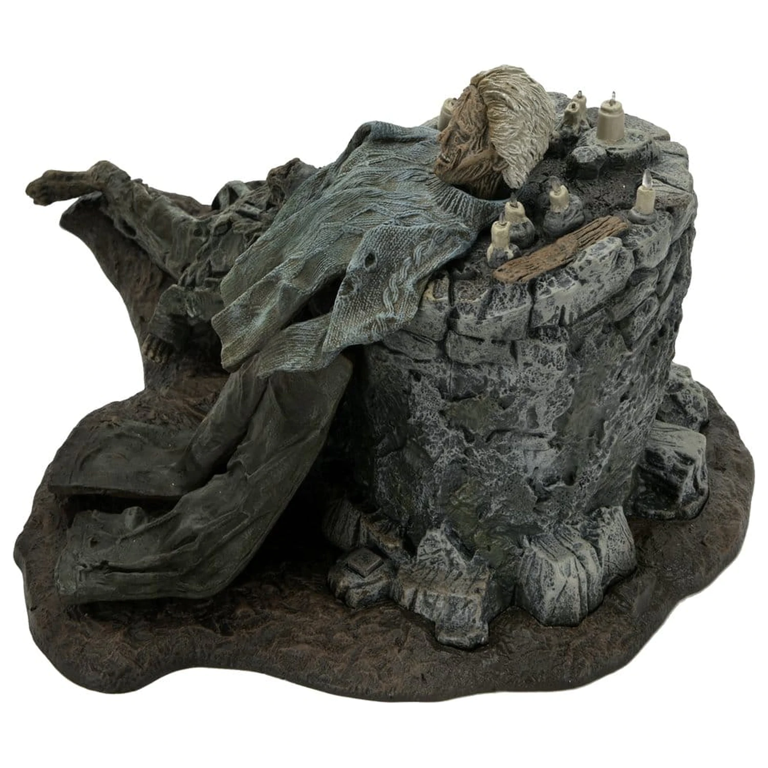 Friday the 13th: The Game Diorama Trenchcoat with Spikes Inferno Room Deluxe Set  product photo