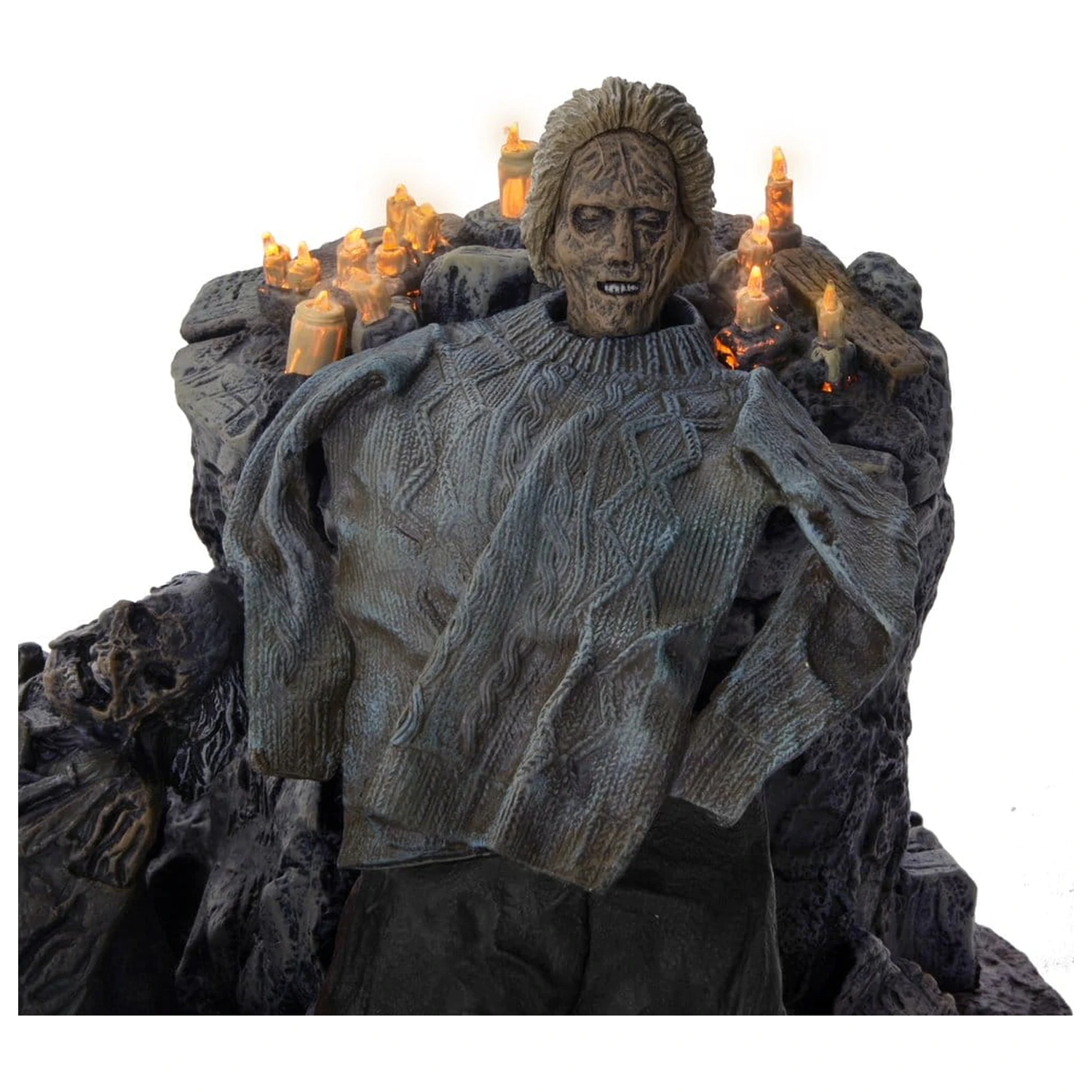 Friday the 13th: The Game Diorama Trenchcoat with Spikes Inferno Room Deluxe Set  product photo