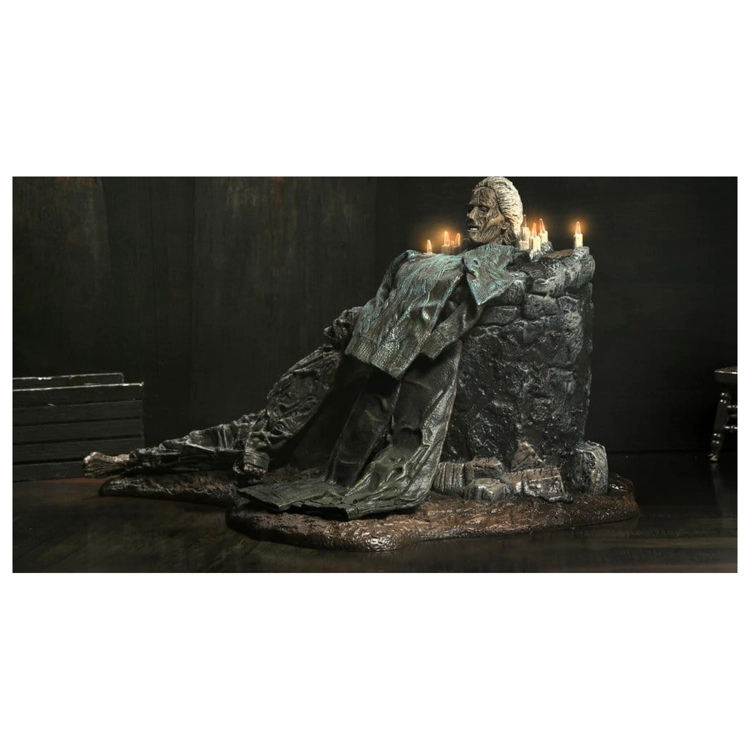 Friday the 13th: The Game Diorama Trenchcoat with Spikes Inferno Room Deluxe Set  product photo