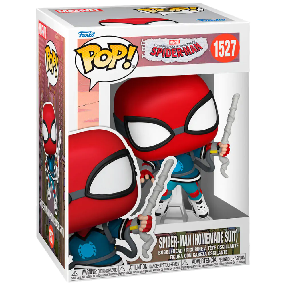 Friendly Neighborhood Spider-Man Funko POP! Vinyl Figure Proto Suit Spider-Man 9 cm product photo