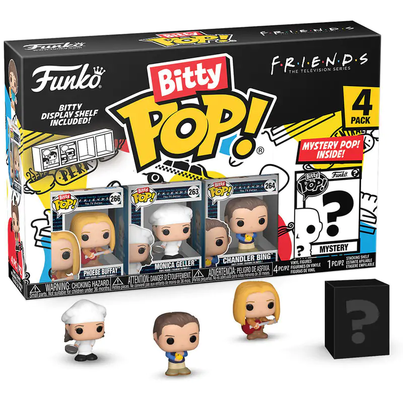 Blister 4 figures Bitty POP Friends Phoebe product photo