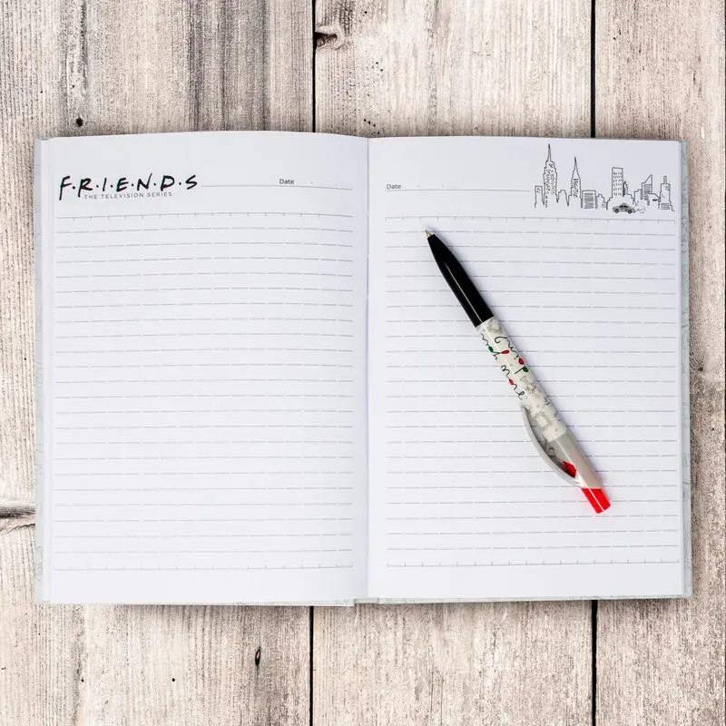 Friends Central Perk set A5 notebook + pen product photo