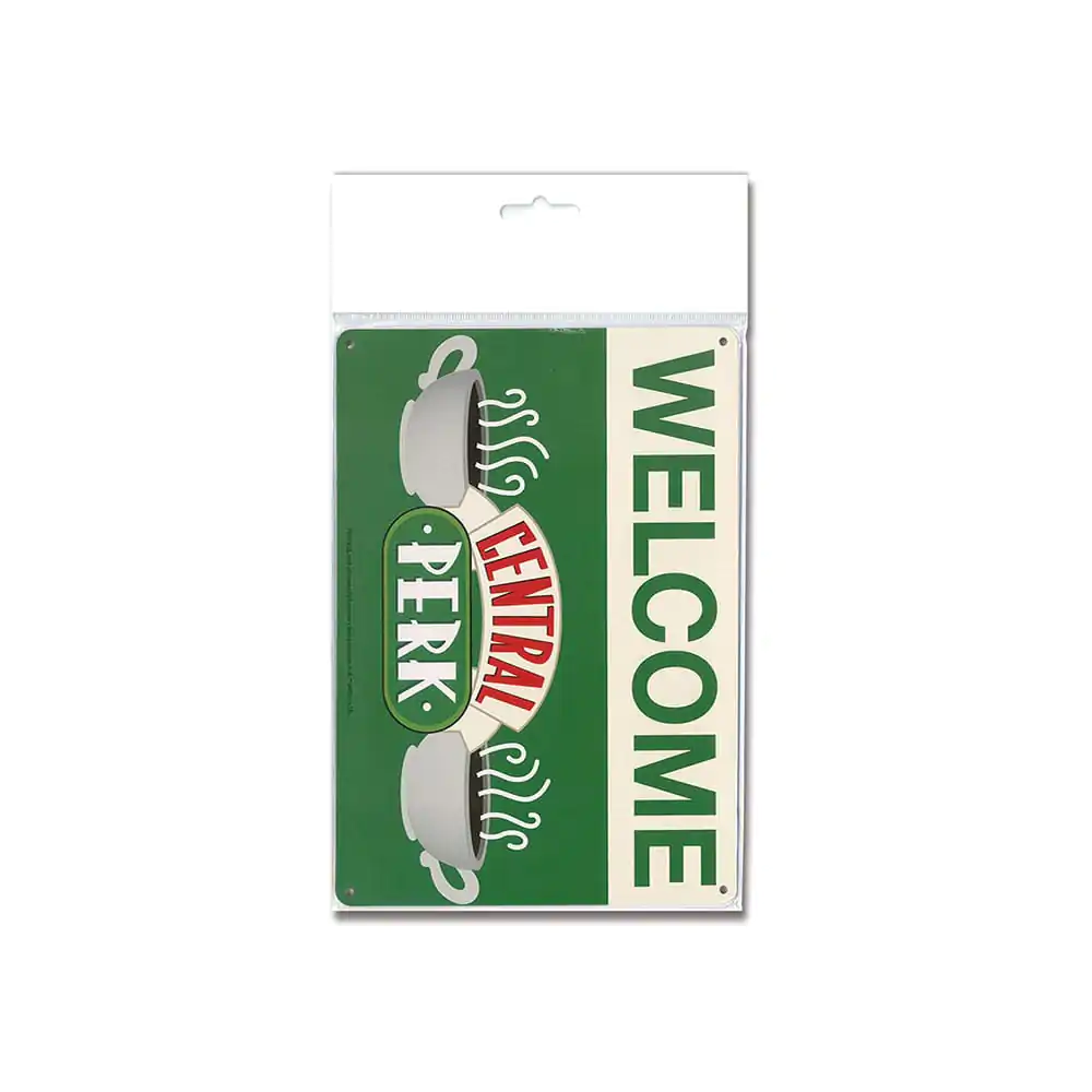 Friends Tin Sign Central Perk Welcome 15 x 21 cm product photo