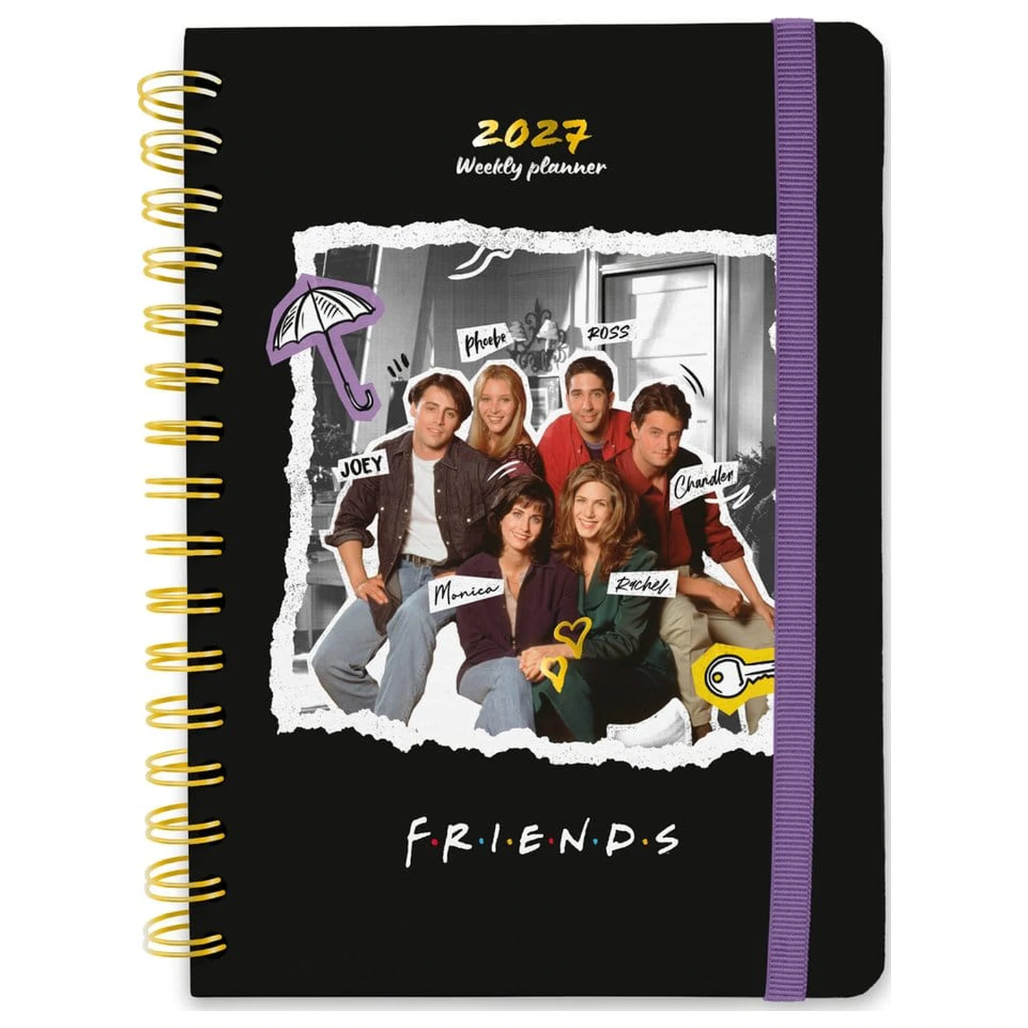 Friends Full Year Planner 2027 A5 product photo