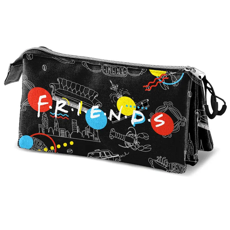Friends Lights 100th Anniversary triple pencil case product photo