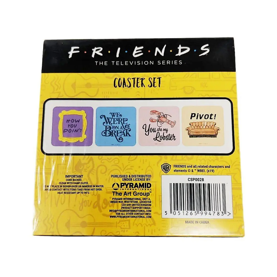 Friends Coaster 4-Pack Quotes termékfotó