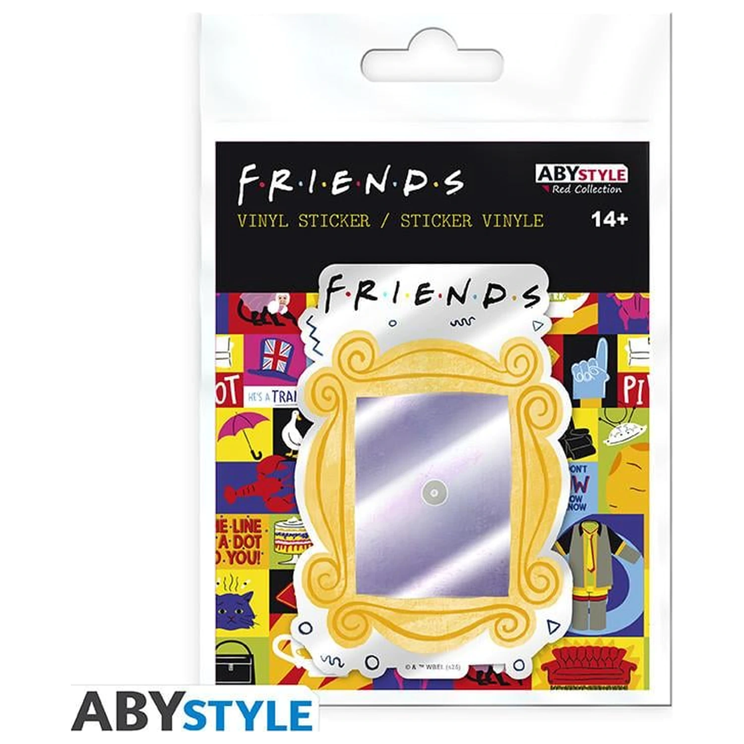 Friends Mirror Sticker product photo