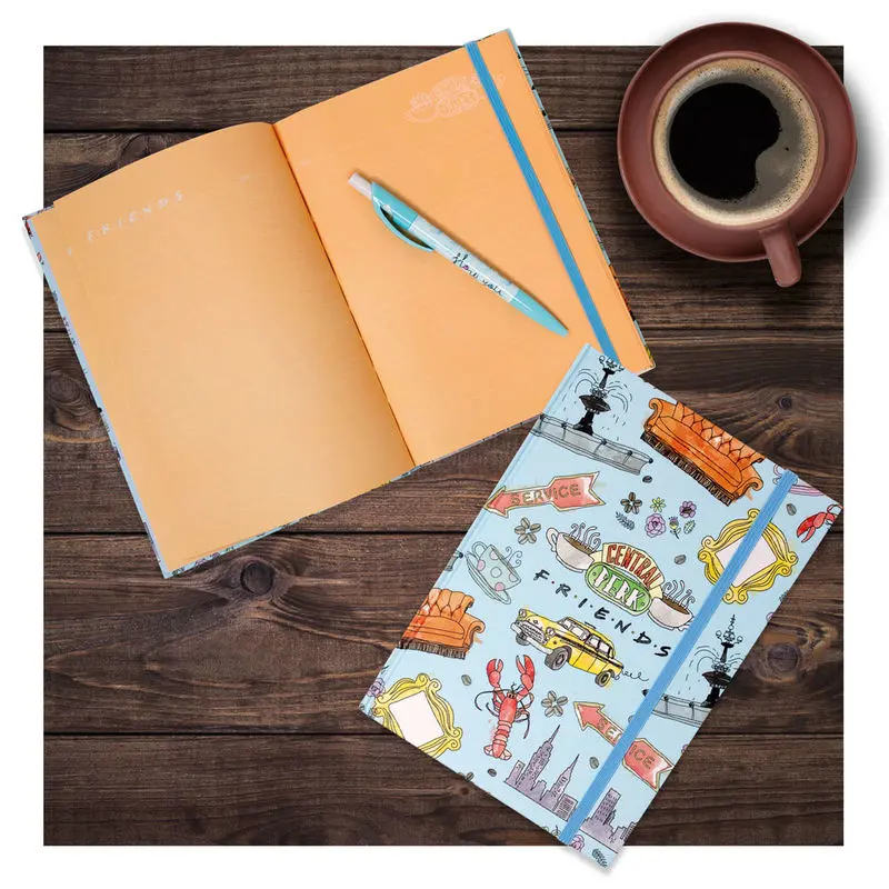 Friends notebook and pen set product photo