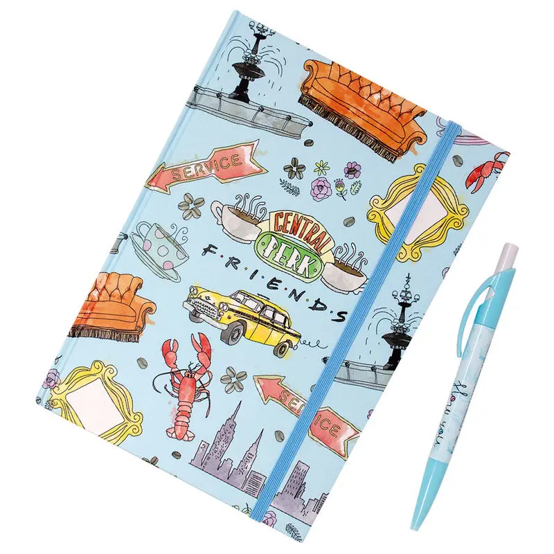 Friends notebook and pen set product photo