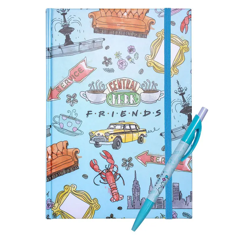 Friends notebook and pen set product photo
