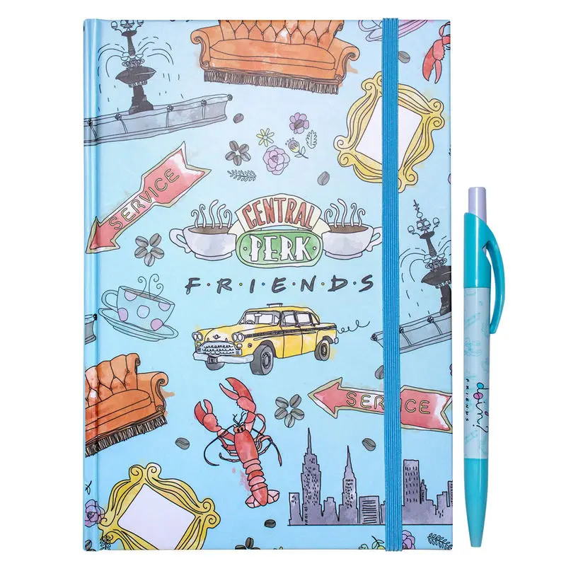 Friends notebook and pen set product photo