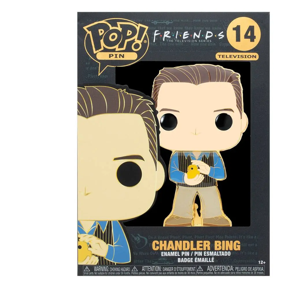 Friends POP! Enamel Pin Chandler Duck 10 cm product photo
