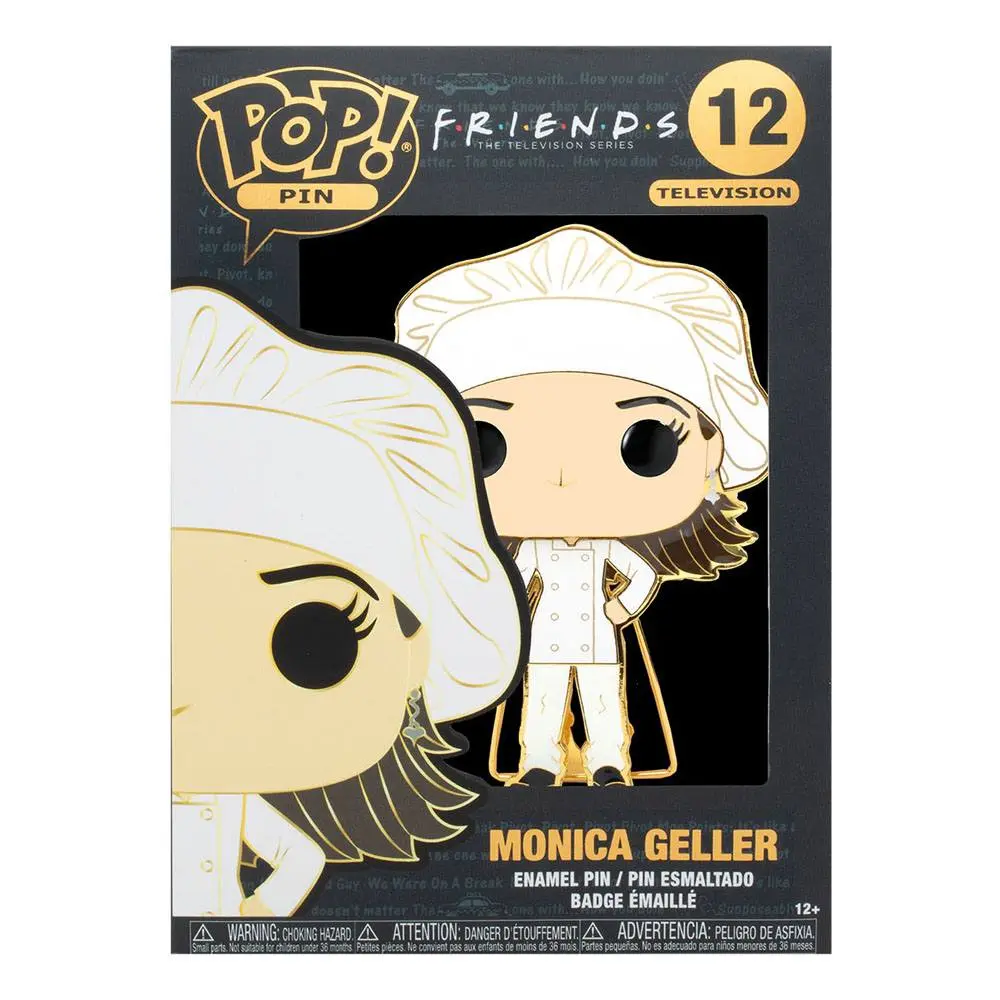 Friends POP! Enamel Pin Monica Chef 10 cm product photo