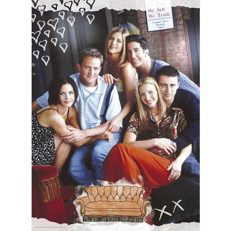 Friends Jigsaw Puzzle Group Shot (1000 pieces) product photo