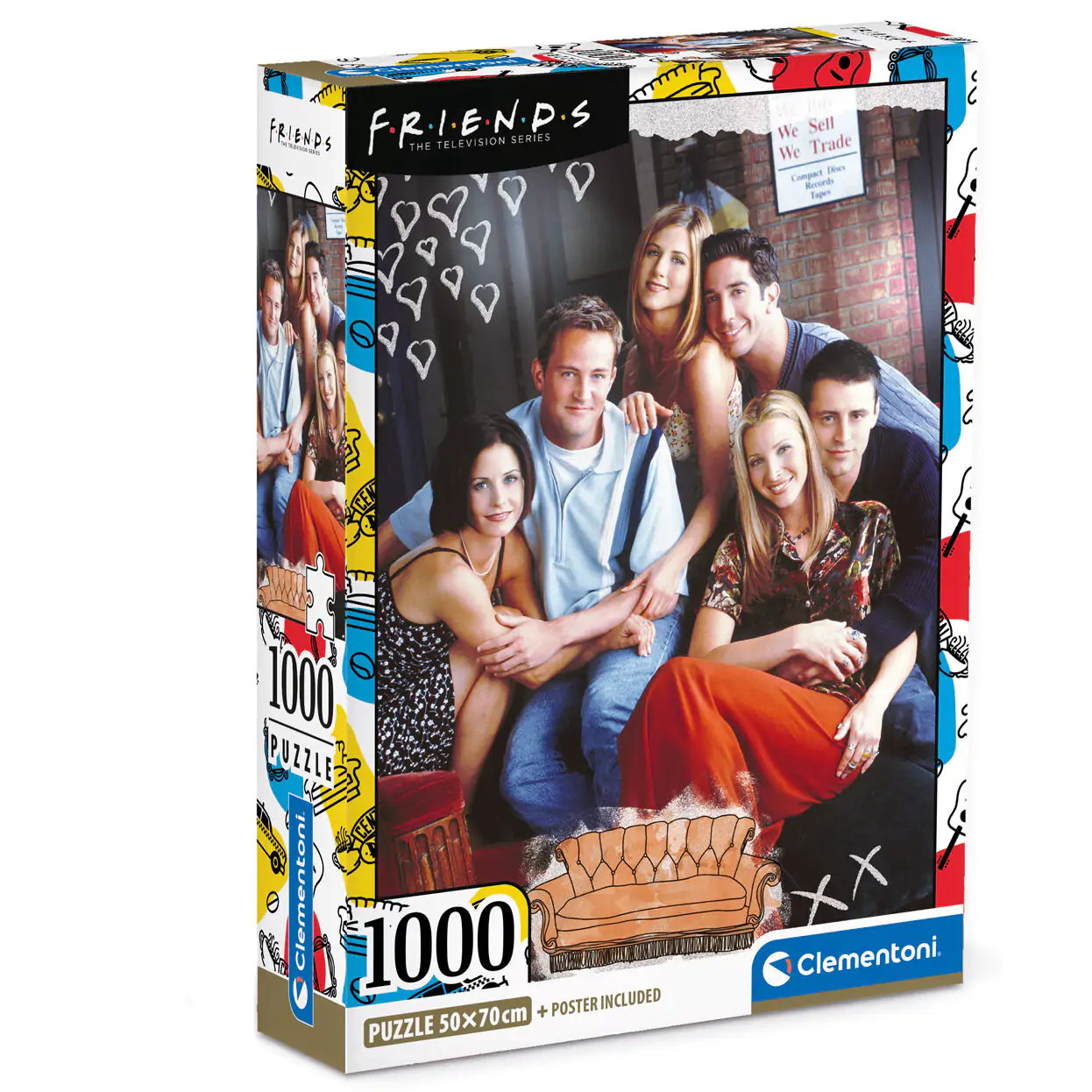 Friends puzzle 1000pcs product photo