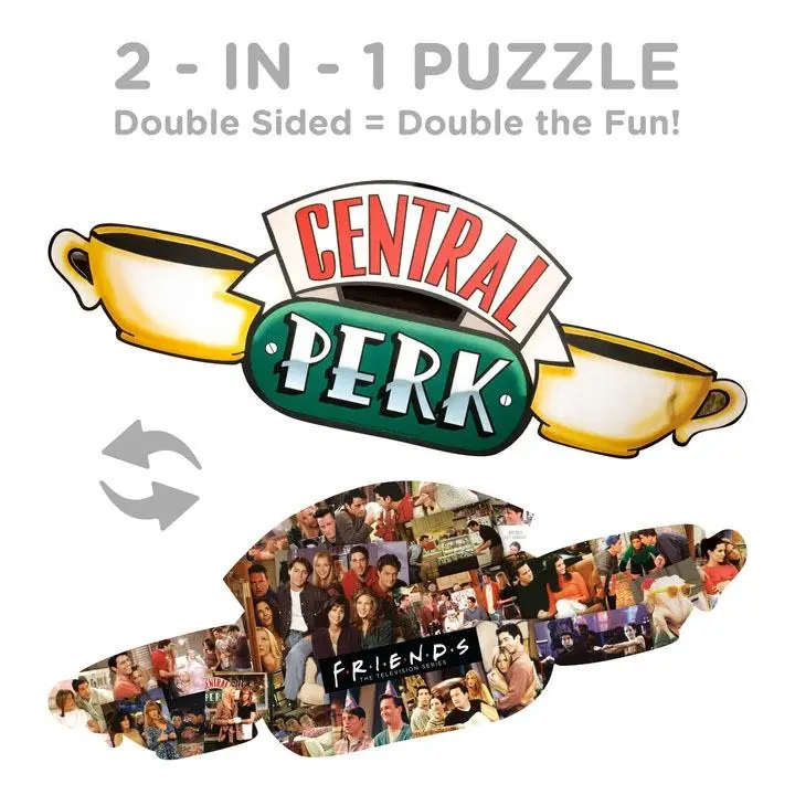 Friends Shaped Jigsaw Puzzle Central Perk (600 pieces) product photo