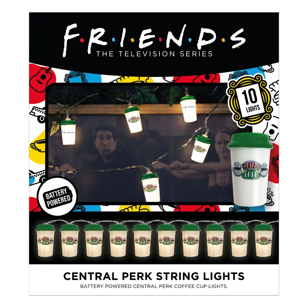 Friends String Lights Coffee Cups Central Perk 2 product photo