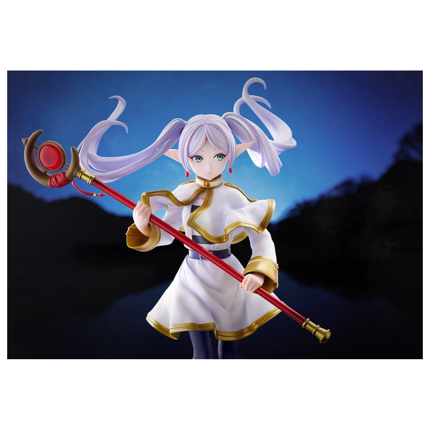 Frieren: Beyond Journey's End PVC Figure 1/7 Frieren (vs Aura) 28 cm product photo