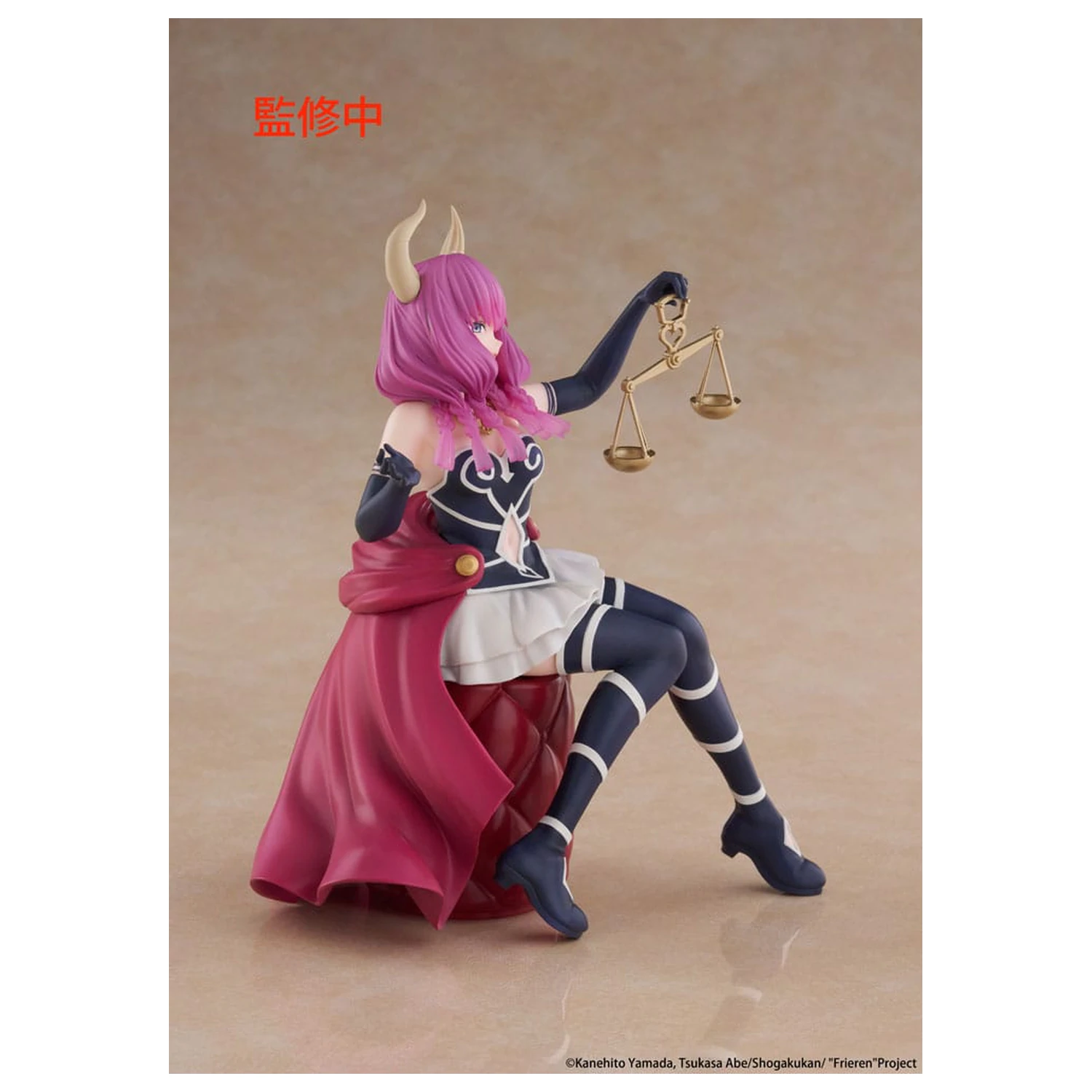 Frieren: Beyond Journey's End PVC Statue Desktop Cute Figure Aura the guillotine 13 cm       product photo