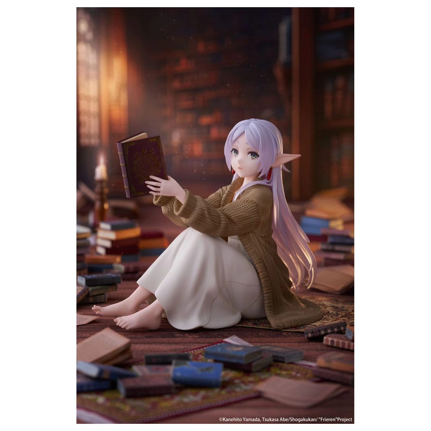 Frieren: Beyond Journey's End PVC Statue Desktop Cute Figure Frieren Roomwear Ver. 13 cm        product photo