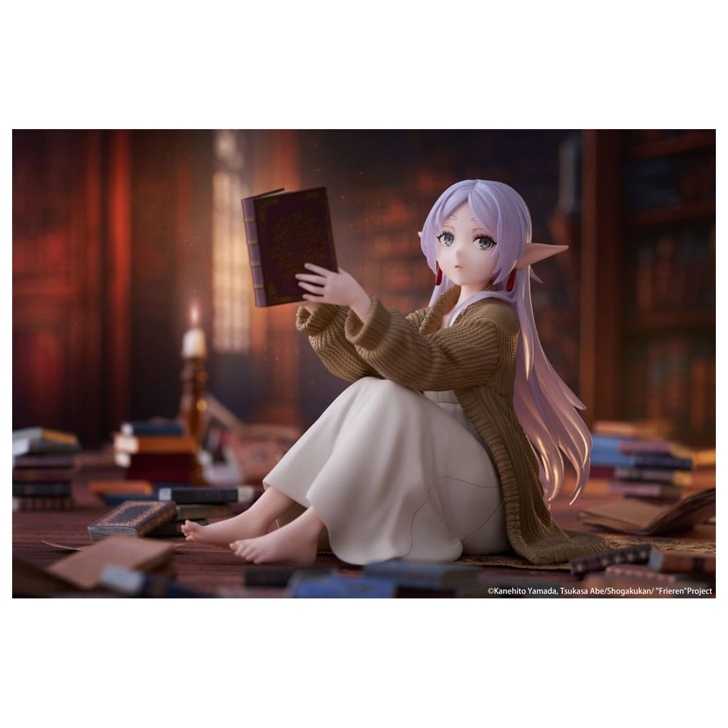 Frieren: Beyond Journey's End PVC Statue Desktop Cute Figure Frieren Roomwear Ver. 13 cm        product photo