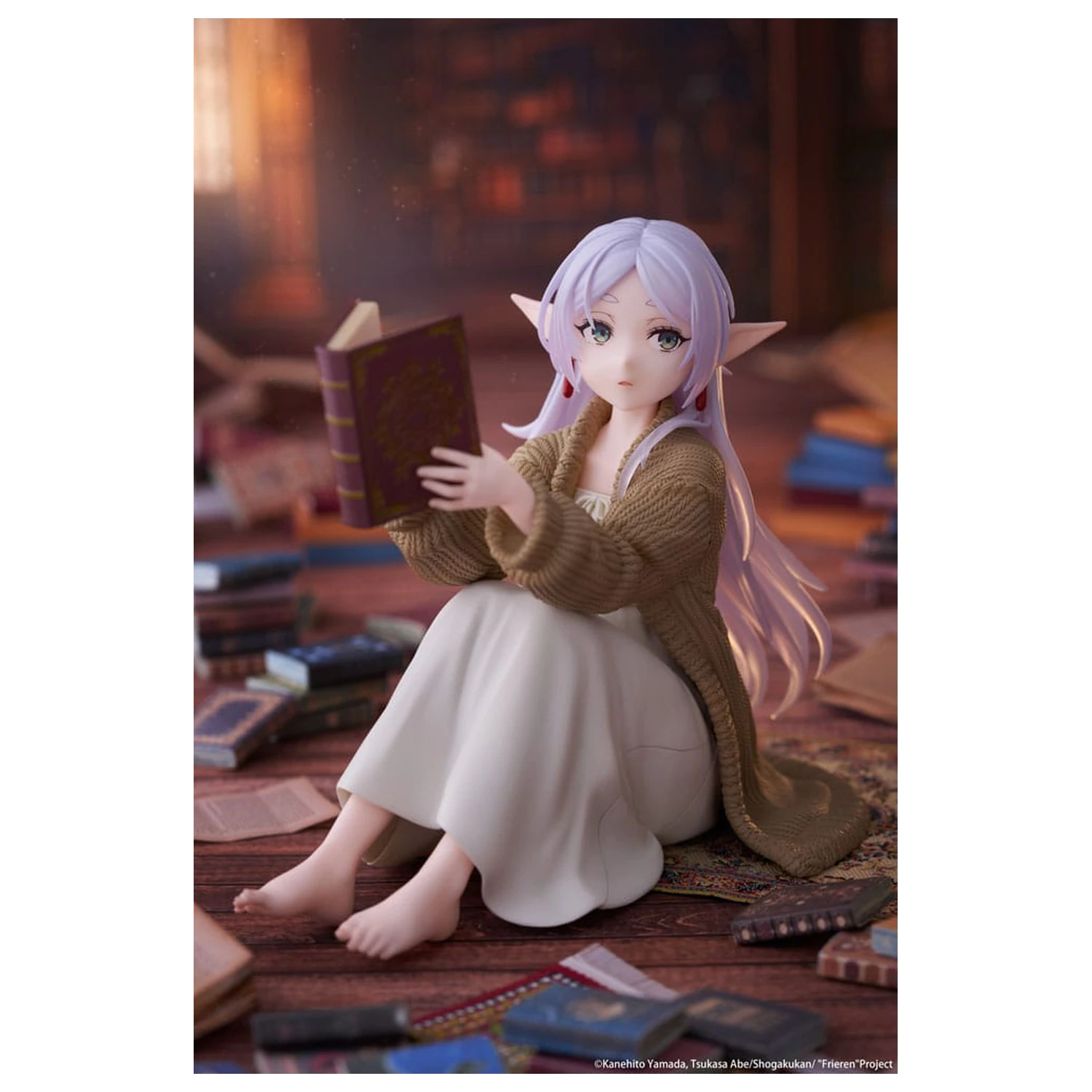 Frieren: Beyond Journey's End PVC Statue Desktop Cute Figure Frieren Roomwear Ver. 13 cm        product photo