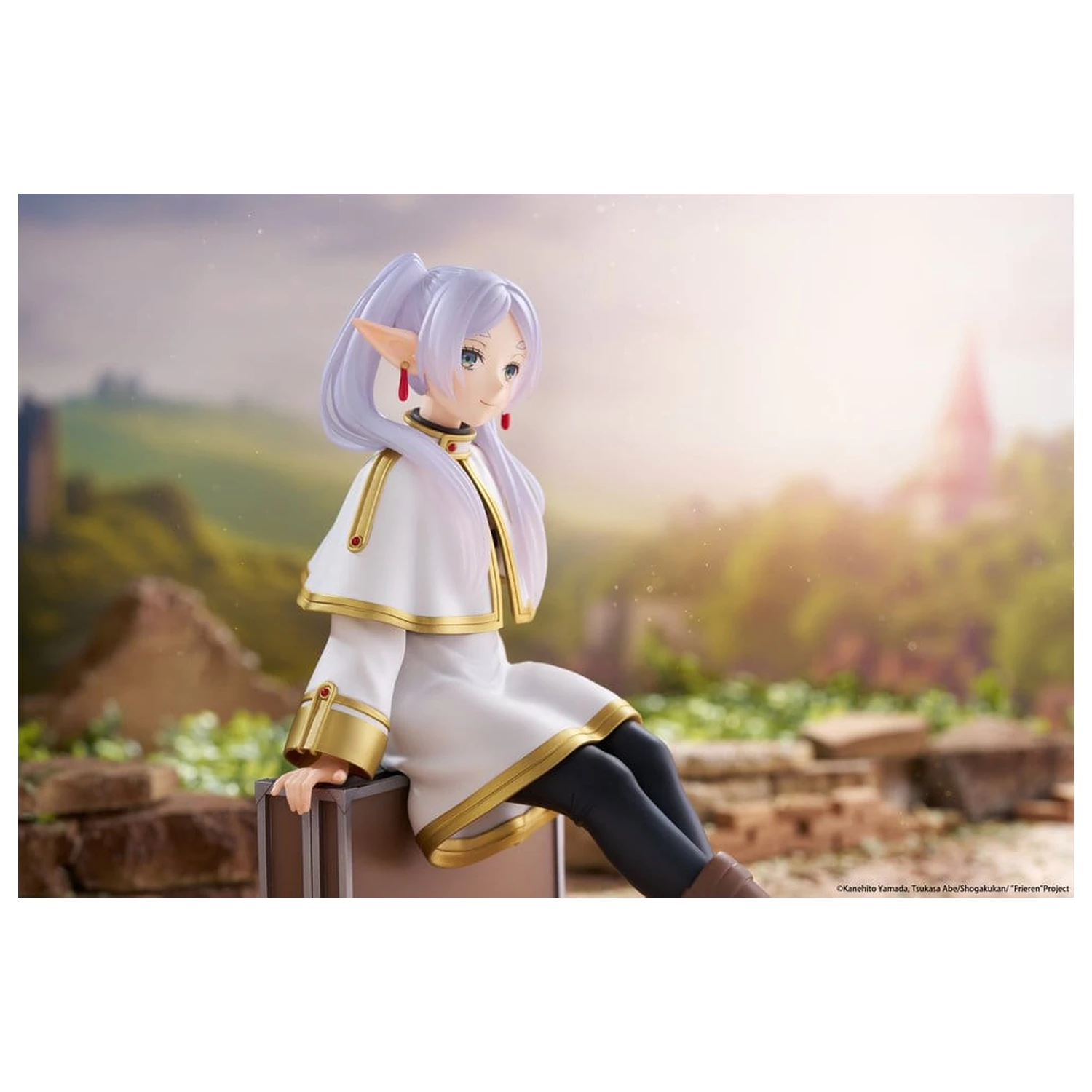 Frieren: Beyond Journey's End PVC Figure Desktop Cute Frieren (Trunk Case Ver.) Reissue 13 cm product photo