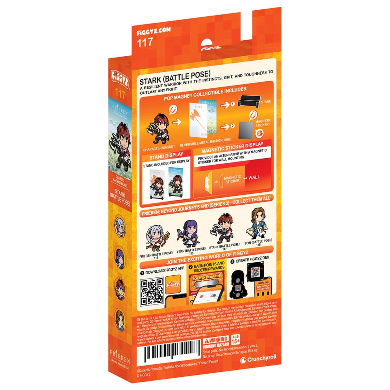 Frieren: Beyond Journey's End FiGGYZ Magnet Collectible Stark (Battle Pose) 11 cm product photo