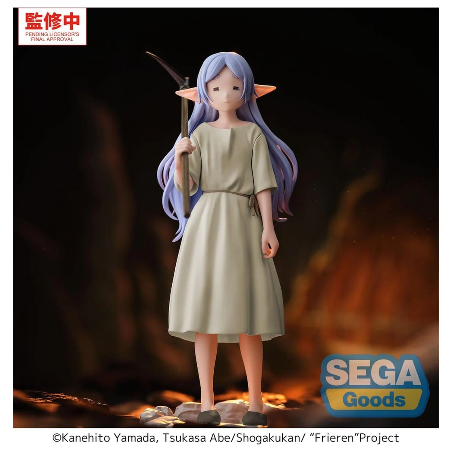 Frieren: Beyond Journey´s End High Premium PVC Figure Frieren - I Am Forced to Slave Away in the Mines for Three Centuries 18 cm product photo
